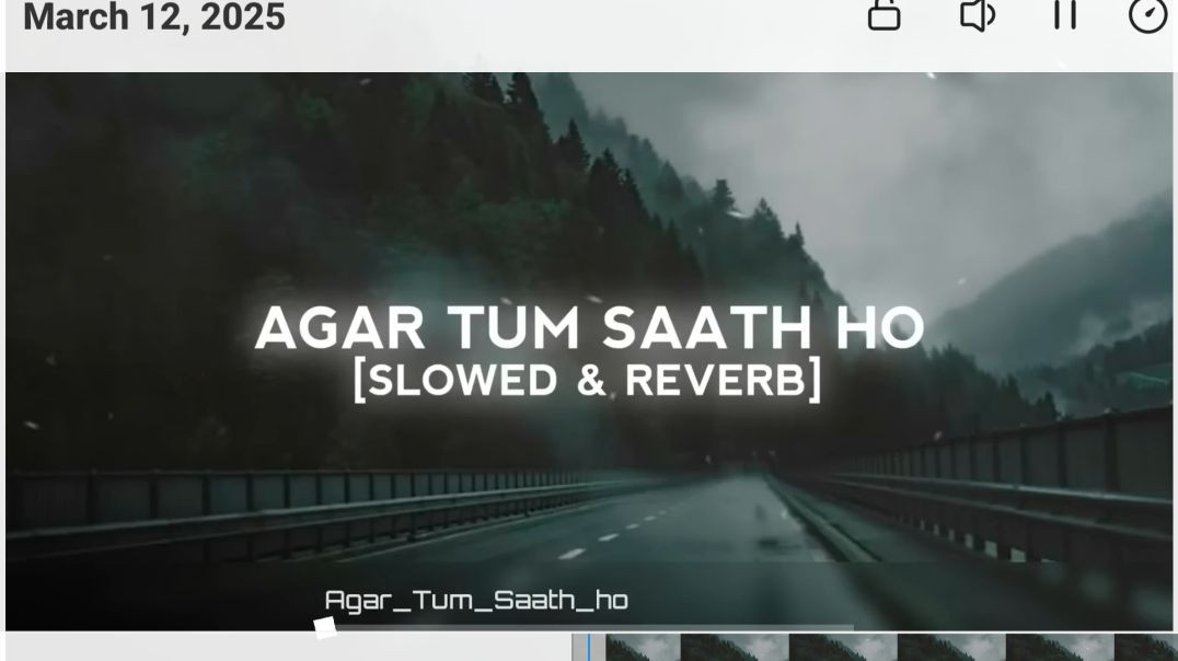 Agar Tum Saath ho (Slowed Reverb) - ARIJIT SINGH(1080P_60FPS)